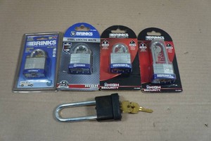 Assorted Brinks Pad Locks