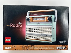 LEGO Icons Retro Radio Set 10334 - 906 Pieces