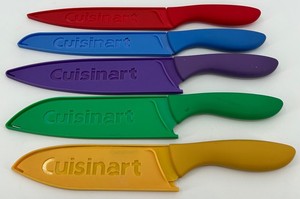 Cuisinart Color-Coded Kitchen Knife Set (Lot of 5)