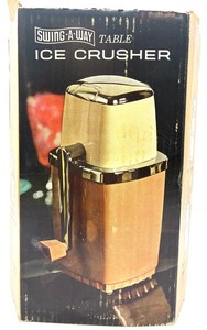 Vintage Swing-A-Way Table Ice Crusher - NOS