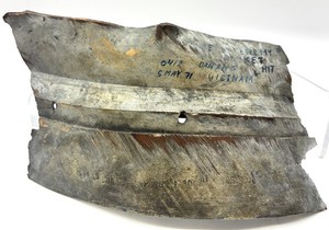 Vietnam Shrapnel Fragment - Danang, 5 May 1971, 7 in