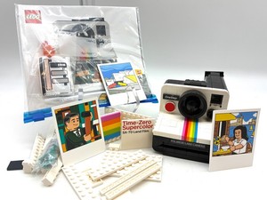 LEGO Polaroid OneStep Camera Model With Accessories