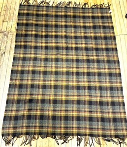 Pendleton 100% Virgin Wool Plaid Blanket - 68 X 51 in