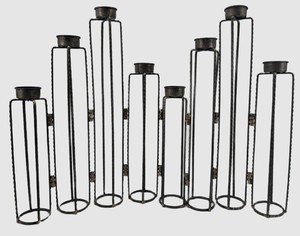Metal Votive Hinged Candle Holder
