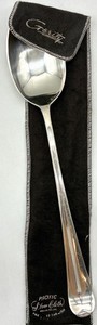 Gorham Sterling Silver Serving Spoon With Pacific Silvercloth Sleeve