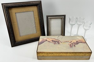 Decorative Storage Box, PartyLite Holders & Frames - 6-Piece Mixed Lot