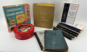 Vintage Cookbook Mixed Lot - Betty Crocker, Better Homes & Watkins