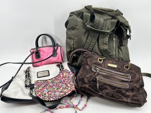 Nicole Lee, Tommy Hilfiger & Rosetti Handbags - 5-Piece Mixed Lot