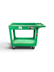 Plastic Utility Service Cart 45 x 26 Green