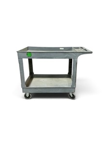 Plastic Utility Service Cart 45 x 26 Grey