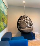 Dragnet Swing Lounges in Black & Grey by Kenneth Cobonpue Retail $4500