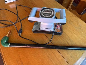 Morfam Vintage Electric Hand Sander & Duck Head Cane Mixed Lot