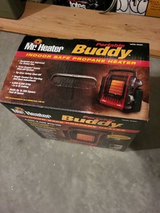 Mr. Heater Portable Buddy Propane Heater MH9BX w Box & Manual