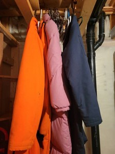 Duxbak Hunting Coat Outerwear Lot Orange Parka Puffer Coveralls