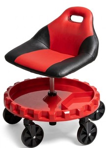 NEW LandHonor LHR-GS400 Mobile Rolling Gear Seat  400 lb Capacity