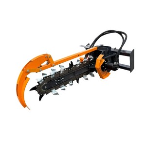 NEW LandHonor Skid Steer Trencher Attachment  48 Depth  8 Cutting Width