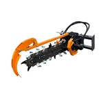 NEW LandHonor Skid Steer Trencher Attachment – 48" Depth – 8" Cutting Width