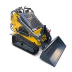2026 Display Unit ATS Power T460 Dual Pump Mini Skid Steer – 23HP Compact Loader (Gasoline) with Bucket