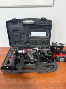 Craftsman 19.2V Cordless Drill & Impact Driver Kit with Batteries, Charger & Case