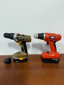 Rockwell ShopSeries 18V & Black & Decker 18V Cordless Drills
