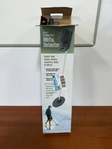 6 Function Metal Detector (Item 43150) with Original Box