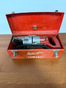 Milwaukee Sawzall Reciprocating Saw in Original Metal Case
