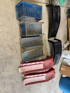 Lot of Metal Automotive Car Ramps