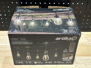 Artika Eclipse-Solar 20 LED Bulb String Lights