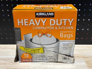 Kirkland Heavy Duty Compactor & Kitchen Bags 18 Gallon