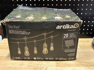 Artika Eclipse-Solar 20 LED Bulb String Lights