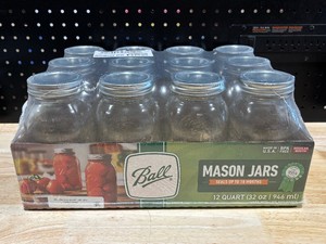 12 Quart Mason Jars
