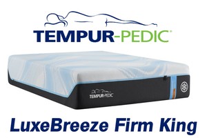 Tempur-Pedic Tempur-LuxeBreeze Firm King Mattress - MSRP $6,299.00 - No Reserve