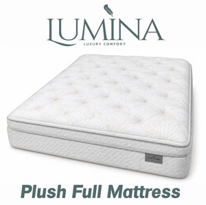 Lumina Brilliance Plush Full Mattress - MSRP $1,359.00 - No Reserve