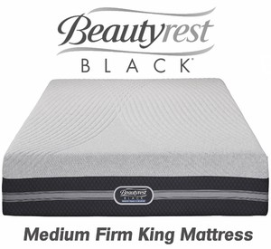 Beautyrest Black Memory Foam Black Ice Medium King Mattress - MSRP $3,449.00 - No Reserve