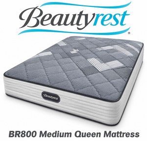 Beautyrest Original BR800 Medium Queen Mattress - MSRP $1,099.99 - No Reserve