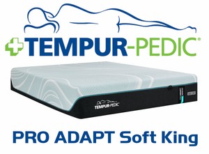 Tempur-Pedic TEMPUR-ProAdapt Soft King Mattress - MSRP $4,099.00 - No Reserve