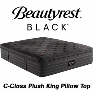 Beautyrest Black C-Class Plush Pillow Top King Mattress - MSRP $4,799.00 - No Reserve