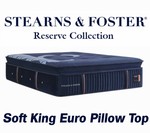 Stearns & Foster Reserve Collection Soft Euro Pillowtop King Mattress - MSRP $6,199.00 - No Reserve!