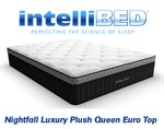 Intellibed Nightfall Luxury Plush Euro Top Queen Mattress - MSRP $4,799.00 - No Reserve!