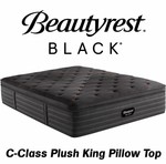 Beautyrest Black C-Class Plush Pillow Top King Mattress - MSRP $4,799.00 - No Reserve!