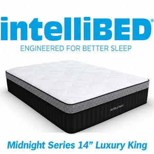 Intellibed Midnight Plush Euro Top King Mattress - MSRP $6,999.00 - No Reserve