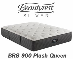 Beautyrest Silver BRS 900 Plush Queen Mattress - MSRP $1,299.00 - No Reserve