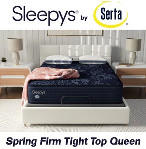 Sleepys by Sealy Spring Firm Tight Top Queen Mattress - MSRP $1,499.99 - No Reserve