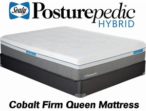 Sealy Posturepedic Premier Hybrid Cobalt Firm Queen Mattress - MSRP $1,099.99 - No Reserve