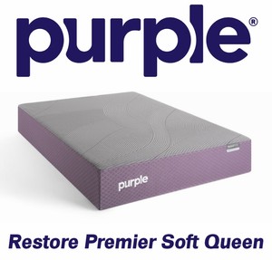 Purple Restore Premier Cool Touch Soft Queen Mattress - MSRP $4,399.00 - No Reserve