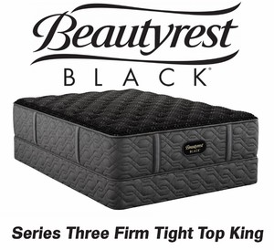 Beautyrest Black Series Three Firm Tight Top King Mattress - MSRP $4,799.00 - No Reserve