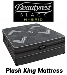 Beautyrest Black Hybrid Plush King Mattress - MSRP $3,399.00 - No Reserve