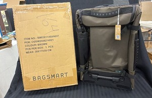Brand New BAGSMART Blast Travel Backpack - Brown - see pictures