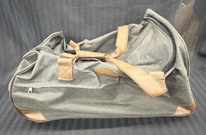 Brand New Bella Russo Canvas Duffle Tote Weekend Bag