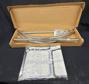 New - shower curtain and Rod set
